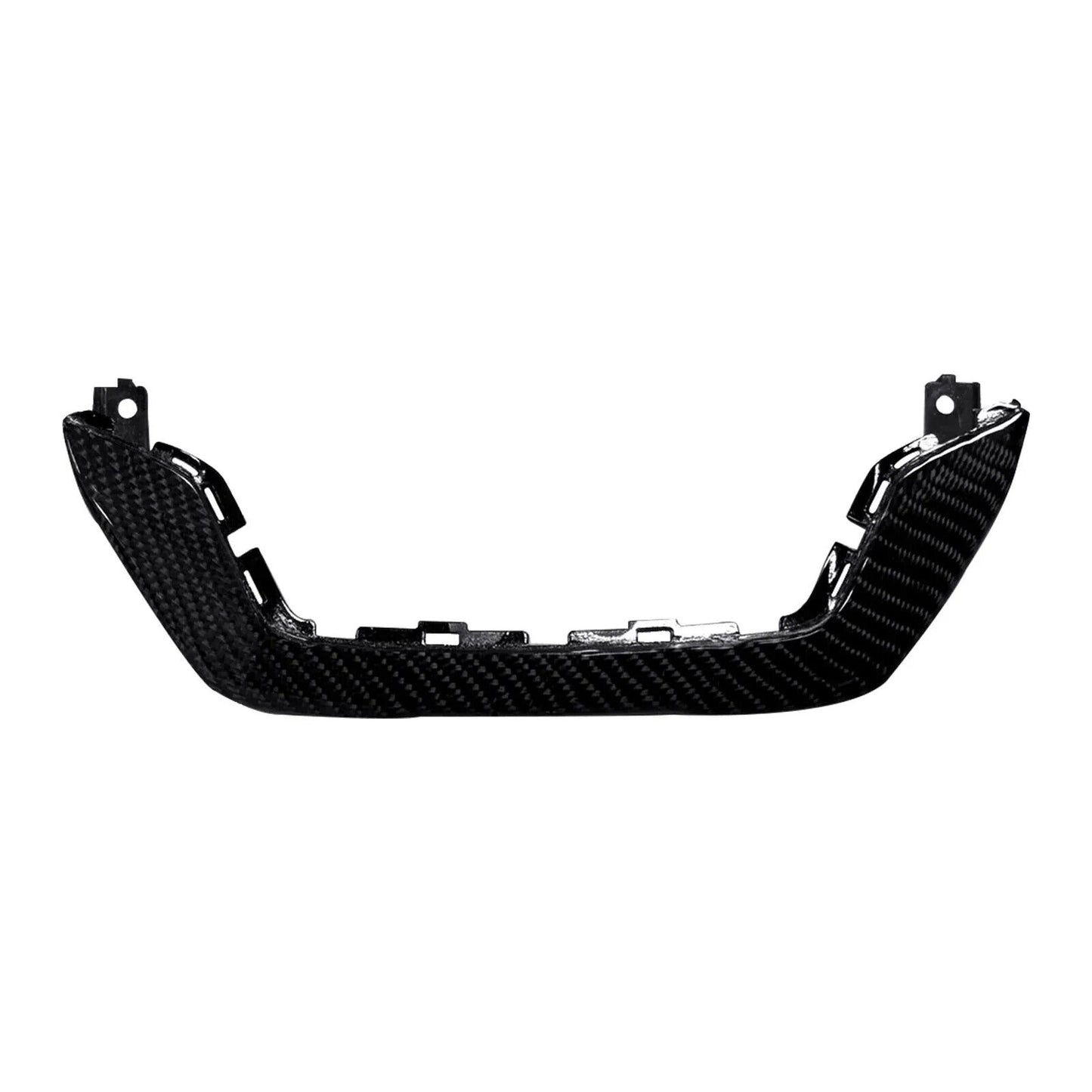 Sleek Wrapped Carbon Fiber Headlight Upper Cover for Yamaha Zuma 125 2022 - 2024