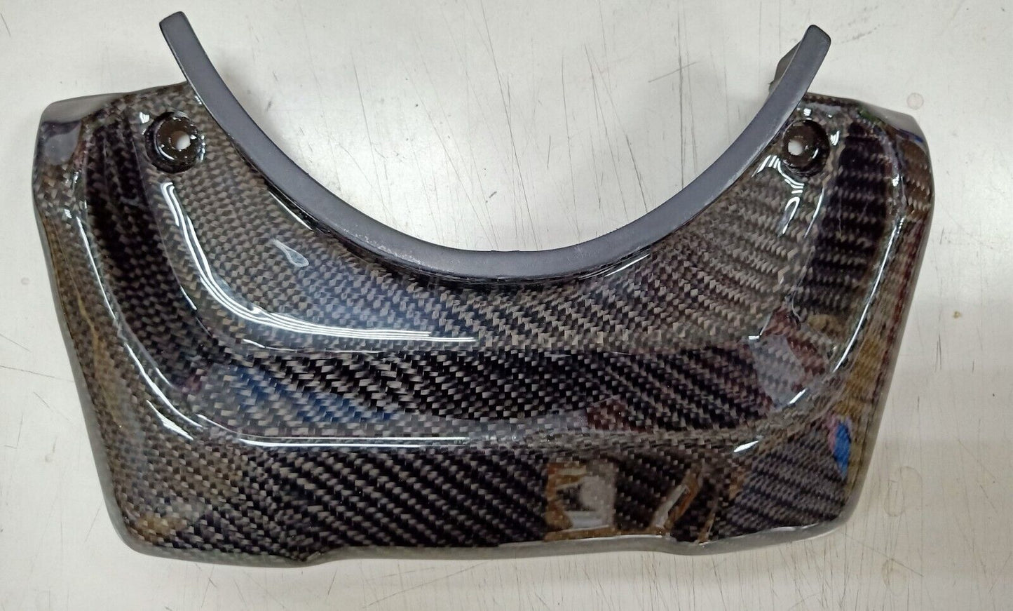 Wrapped Carbon Fiber Taillight Cover Set for Yamaha Zuma 125 2022 - 2024