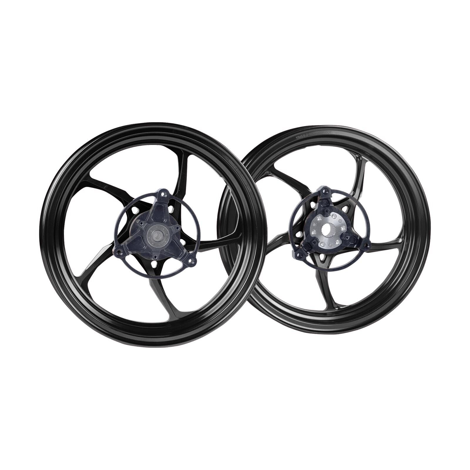 MOS FS05 Forged Aluminum Alloy Wheels for Yamaha NMAX 155 2020-2024 Black