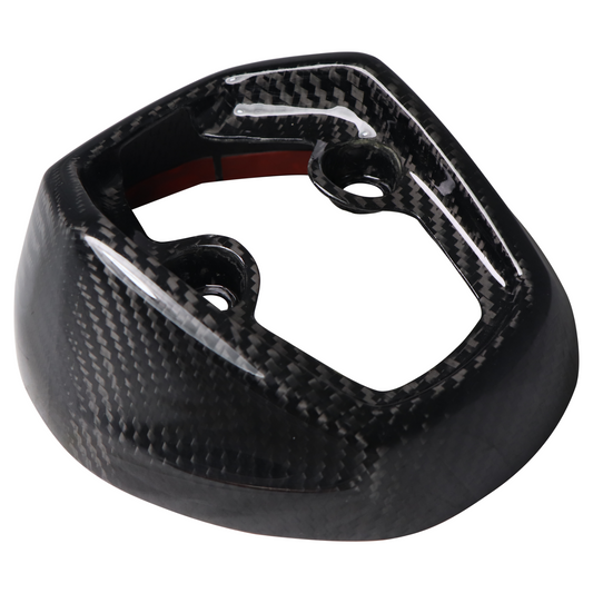 MOS Carbon Fiber Muffler Cap Cover for Kymco AK550 18-24 and AK550 Premium 22-24