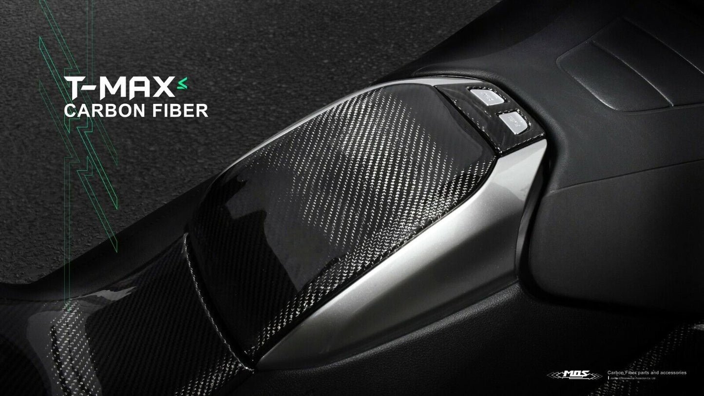 MOS Carbon Fiber Fuel Tank Cover Set for Yamaha TMAX 530 560 2017-2021
