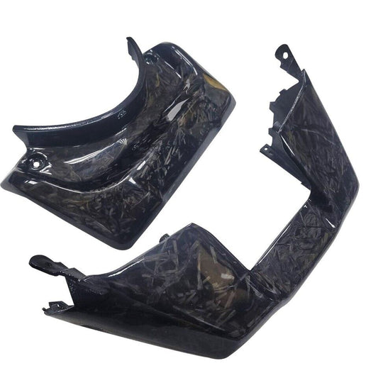 Wrapped Forged Carbon Fiber Taillight Cover Set for Yamaha Zuma 125 2022 - 2024