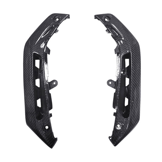 MOS Wrapped Carbon Fiber Front Upper Side Covers for Yamaha Zuma 125 2022-2024