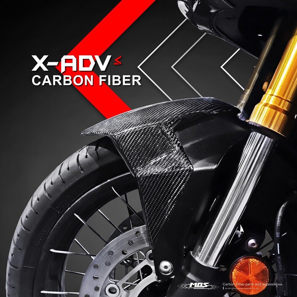 MOS Carbon Fiber Front Fender Upper Cover for Honda X-ADV 750 2017-2023