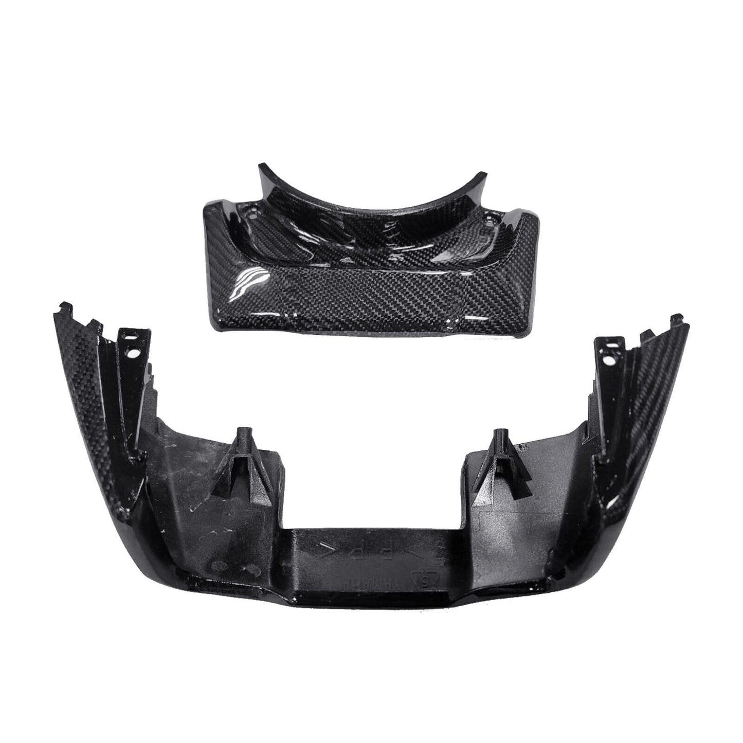 Wrapped Carbon Fiber Taillight Cover Set for Yamaha Zuma 125 2022 - 2024