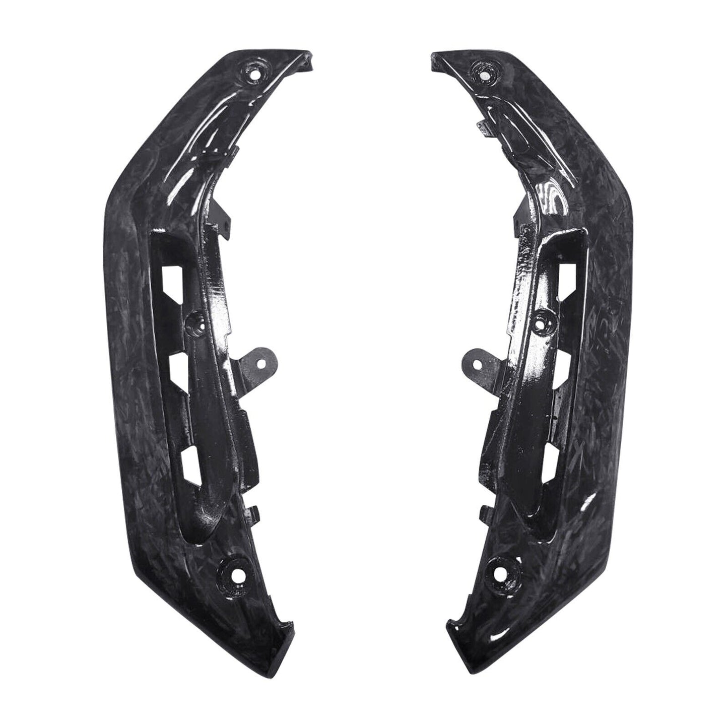MOS Wrapped Forged Carbon Front Upper Side Covers for Yamaha Zuma 125 2022-2024