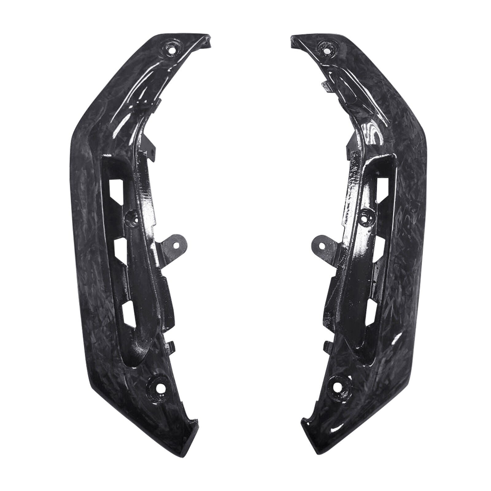 MOS Wrapped Forged Carbon Front Upper Side Covers for Yamaha Zuma 125 2022-2024
