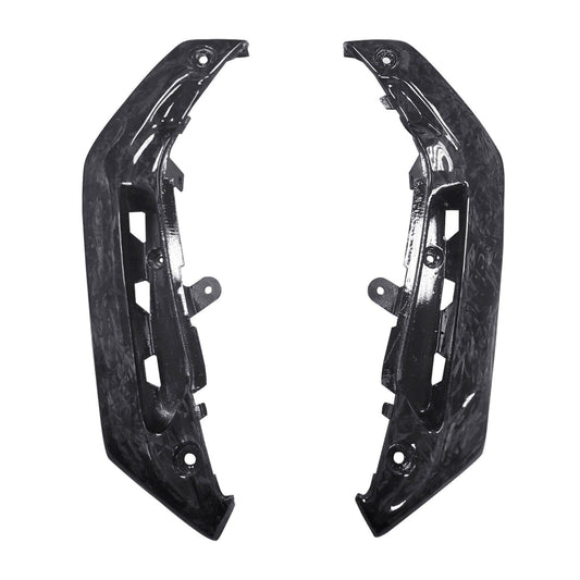 MOS Wrapped Forged Carbon Front Upper Side Covers for Yamaha Zuma 125 2022-2024