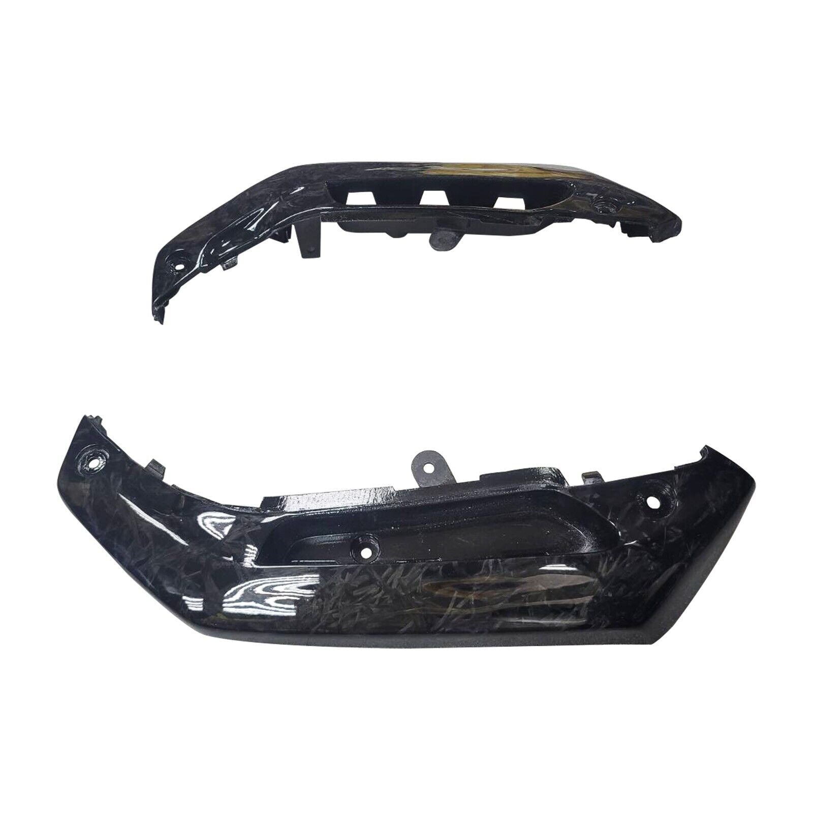 MOS Wrapped Forged Carbon Front Upper Side Covers for Yamaha Zuma 125 2022-2024