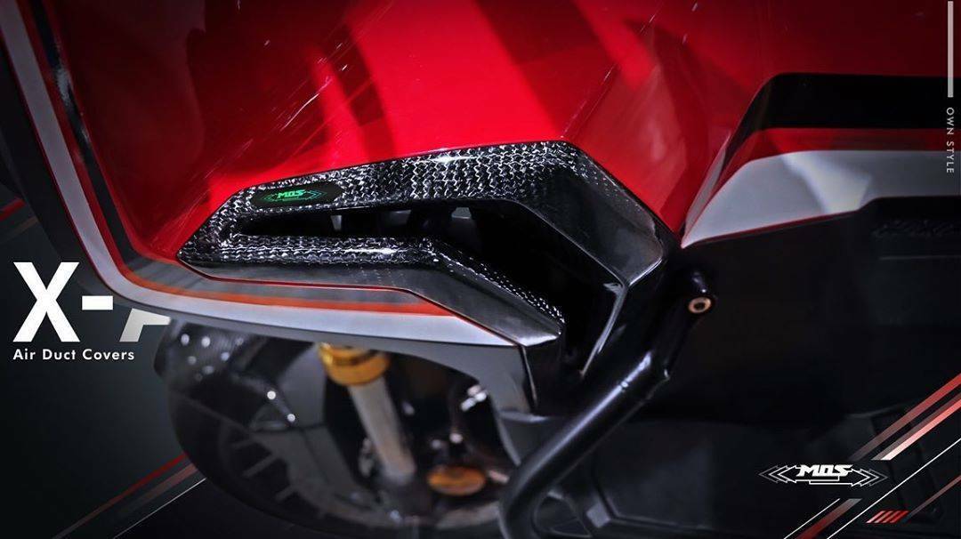 MOS Carbon Fiber Air Duct Covers for Honda X-ADV 750 2017-2020