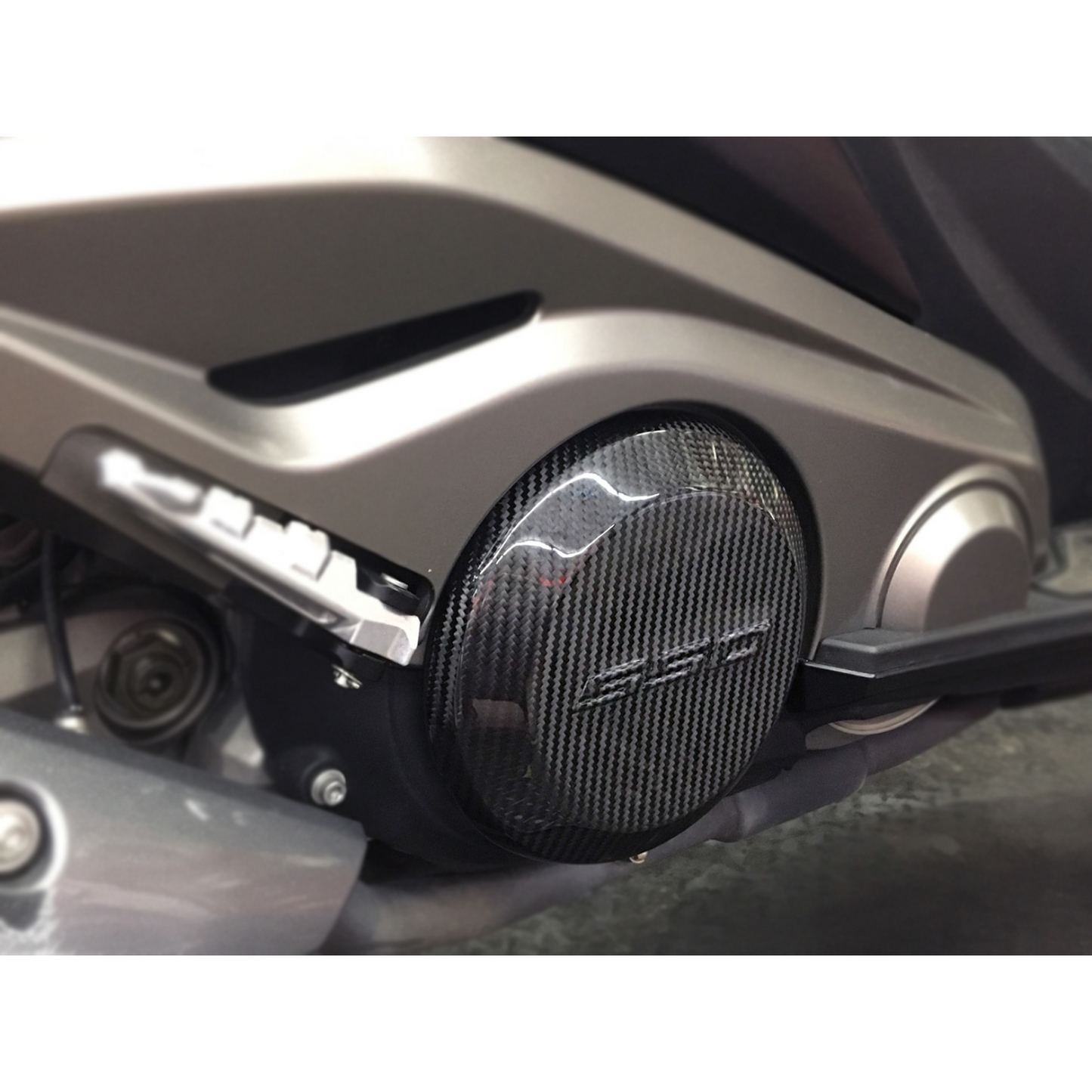 MOS Carbon Fiber Grille Assy Right Board Cover for Kymco AK550 2018 - 2024