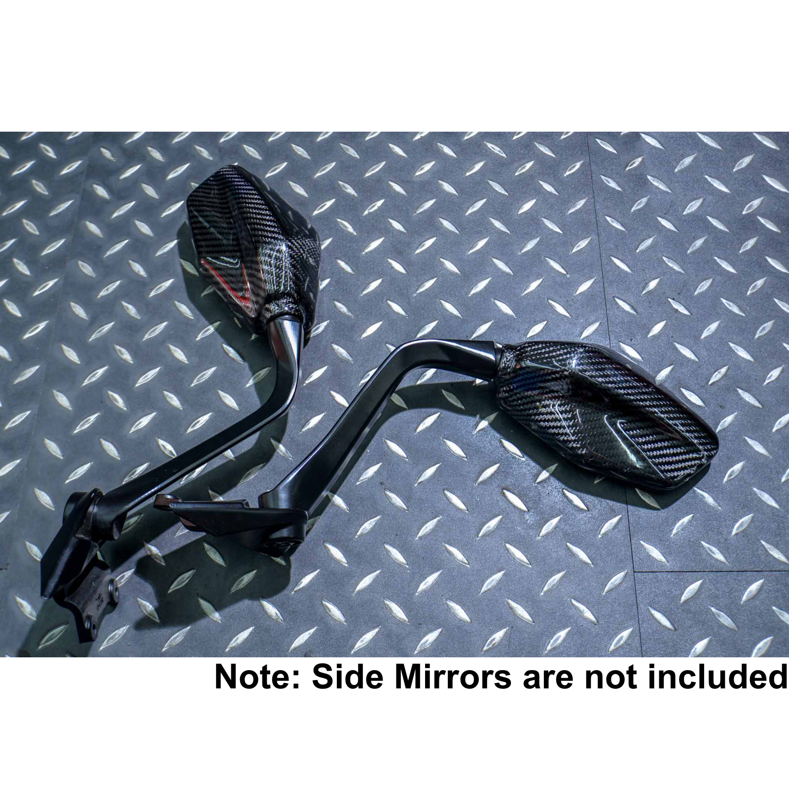 MOS Carbon Fiber Mirror Covers for Kymco AK550 18-24 / AK550 Premium 22-24