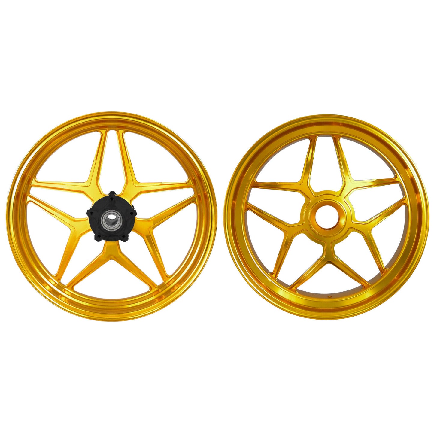 MOS DV04 Forged Alloy Rims Wheels for Ducati Panigale V4 2018-2024 Gold