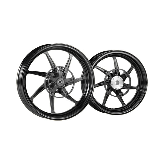 MOS XF07 Forged Aluminum Alloy Wheels for Yamaha XMAX 250 300 2017-2024 Black