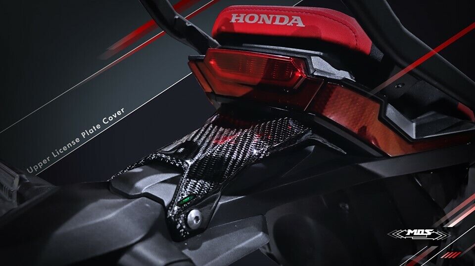 MOS Carbon Fiber Rear Fender Stay Upper Cover for Honda X-ADV 750 2017-2020