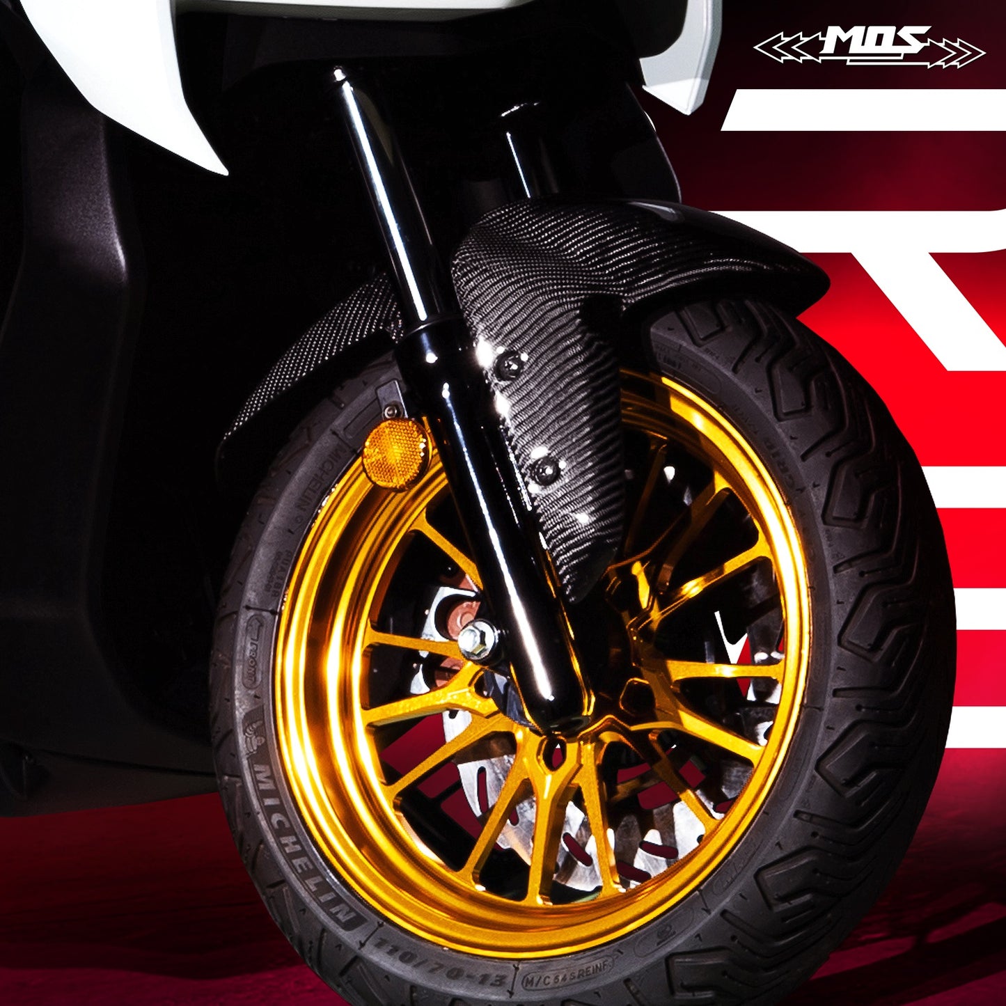 Forged Aluminum Wheel MR15 for SYM DRG BT 158 160 2019-2025 / SYM WILD 160 TCS / MMBCU 158 2022-2025