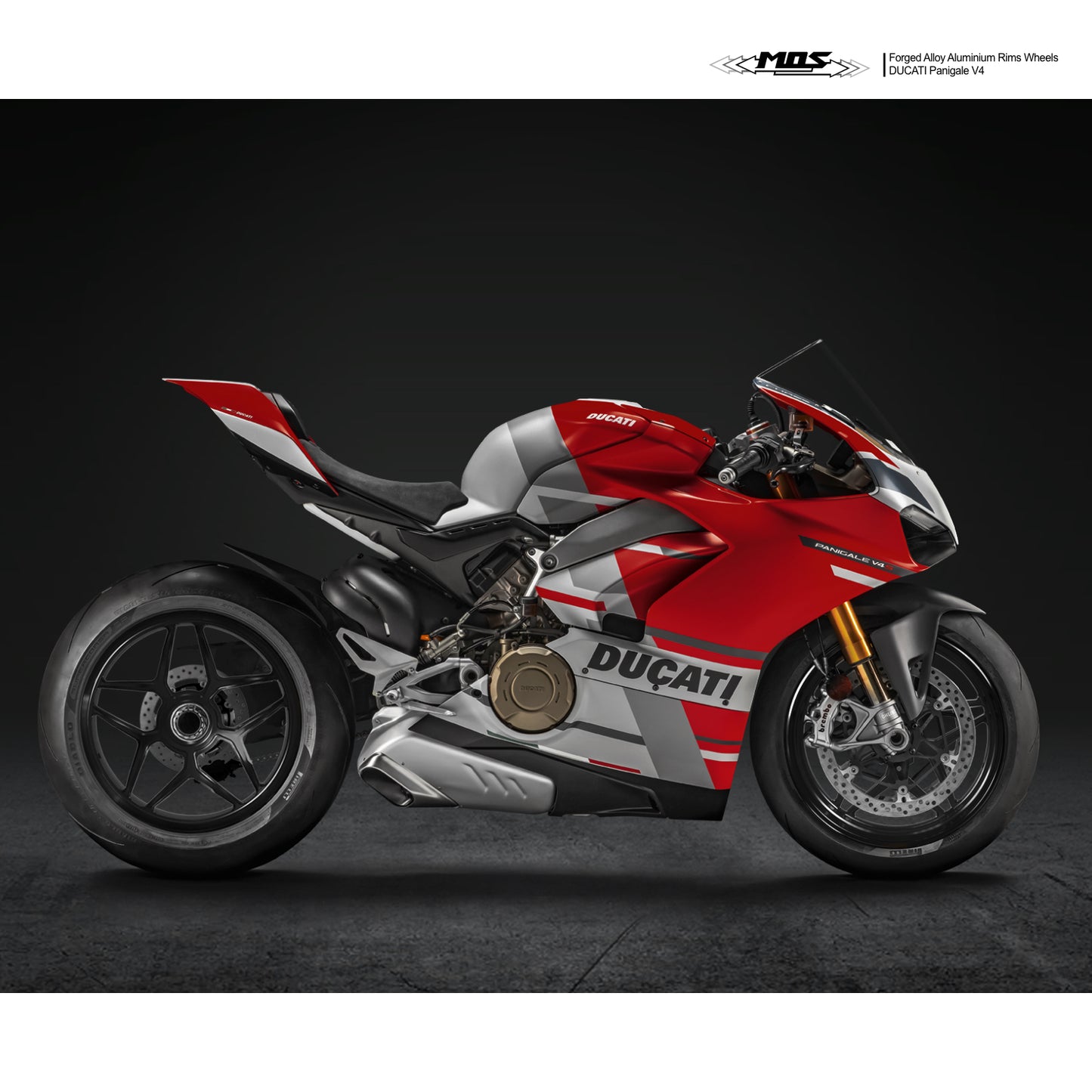 Forged Aluminum Alloy Wheel for Ducati V4 Series