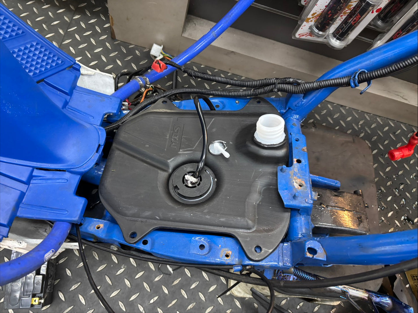 Upgraded PP Fuel Tank for Honda Dio AF-18 First Gen 2-Stroke