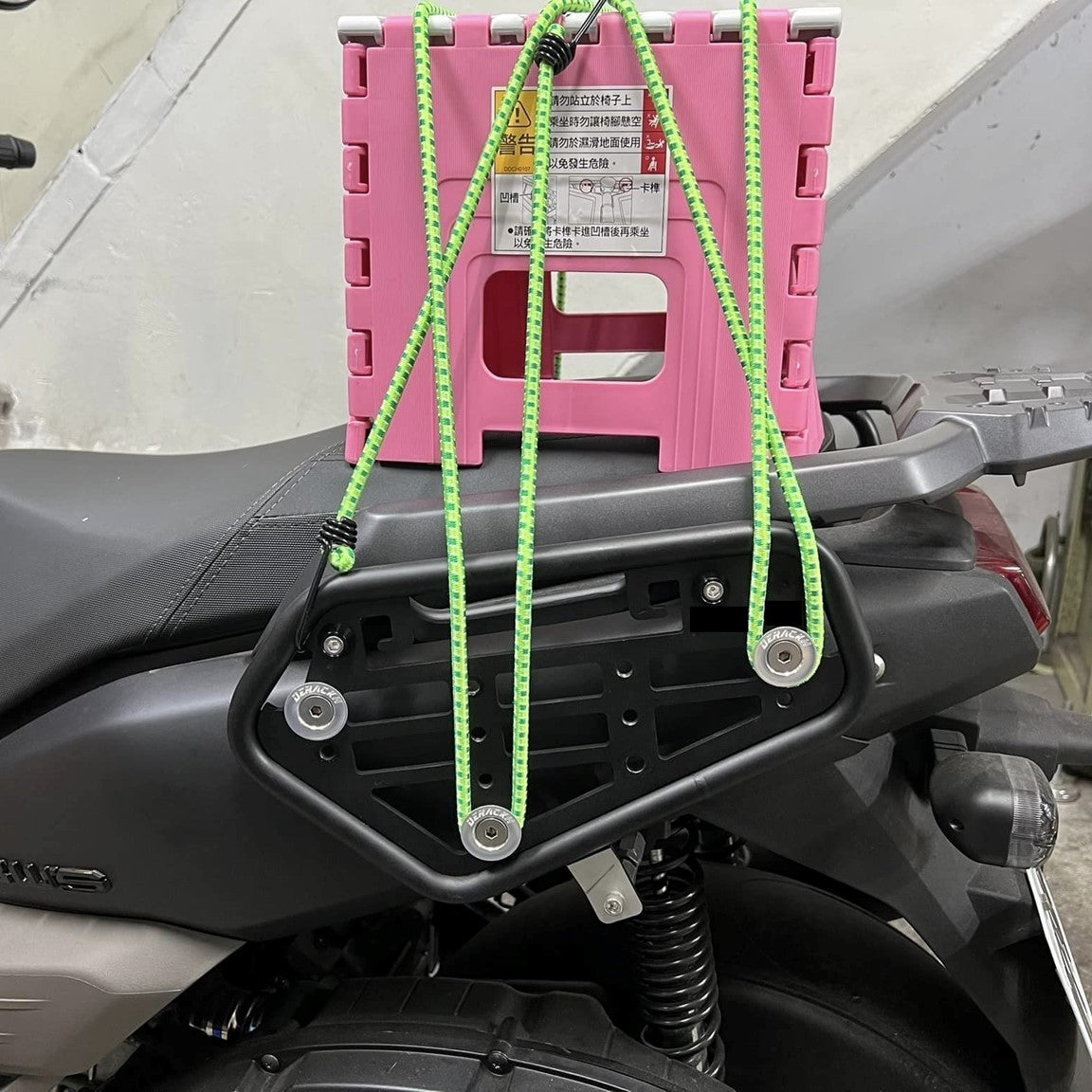 MOS Multifunction Rear Side Hanger Rack for Yamaha Zuma 125 2022-2025