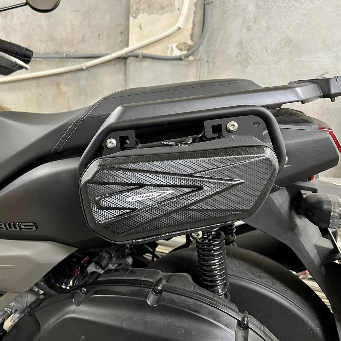 MOS Multifunction Rear Side Hanger Rack for Yamaha Zuma 125 2022-2025