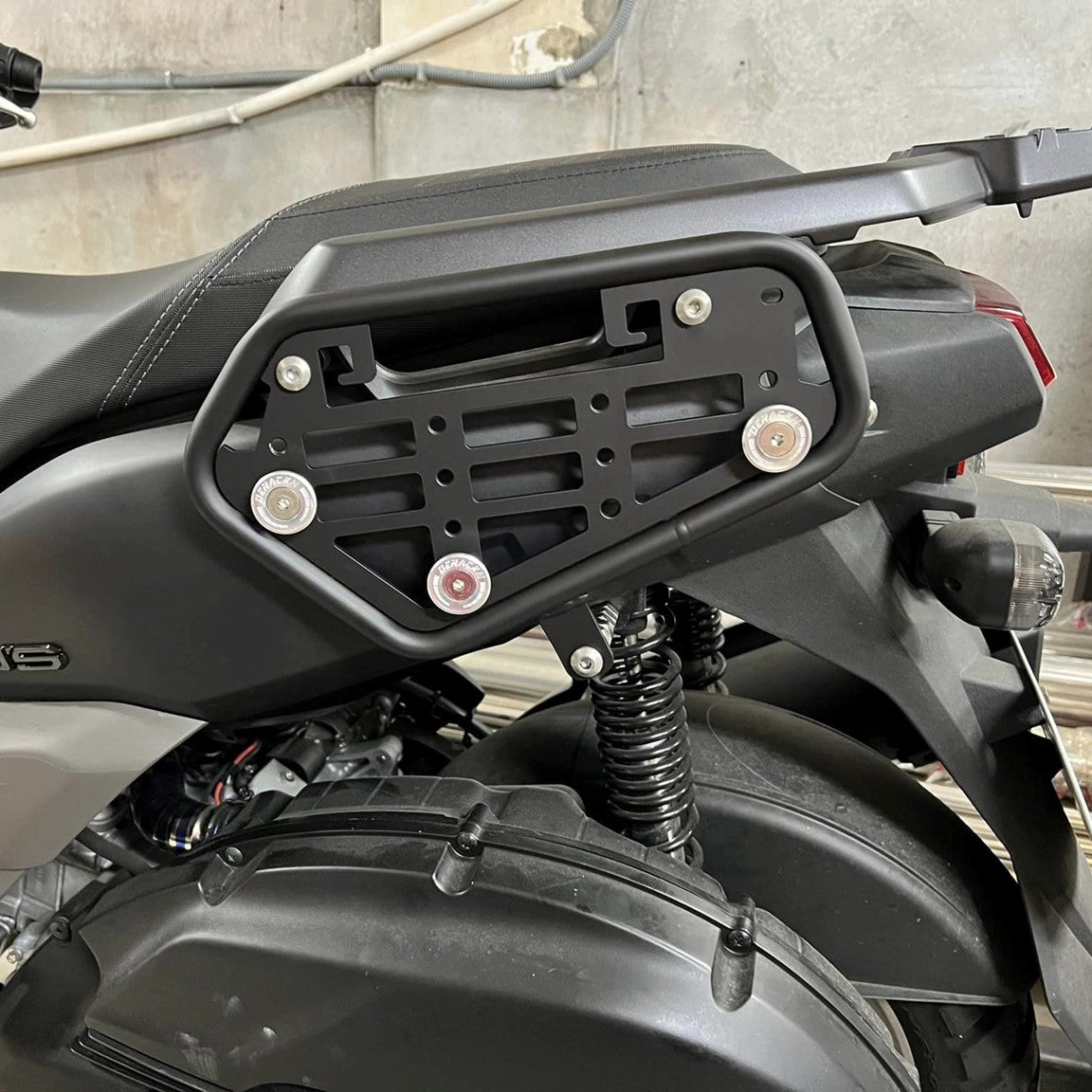 MOS Multifunction Rear Side Hanger Rack for Yamaha Zuma 125 2022-2025
