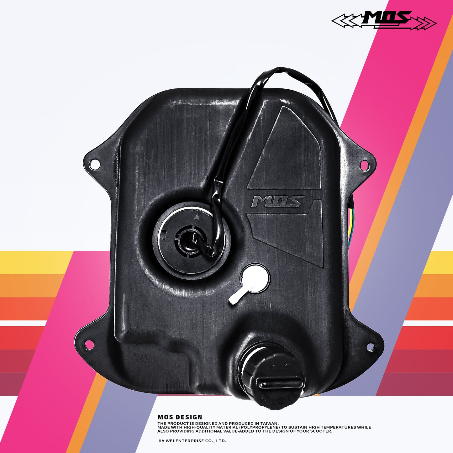 Upgraded PP Fuel Tank for Honda Dio AF-18 First Gen 2-Stroke