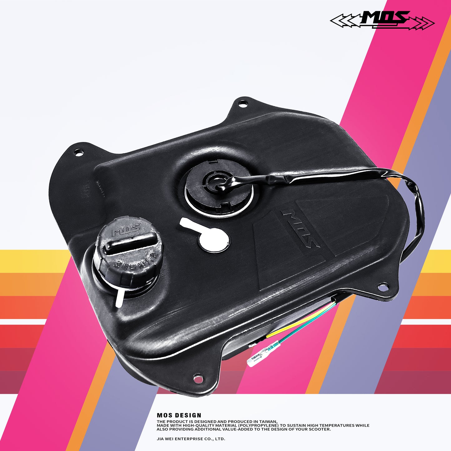 Upgraded PP Fuel Tank for Honda Dio AF-18 First Gen 2-Stroke