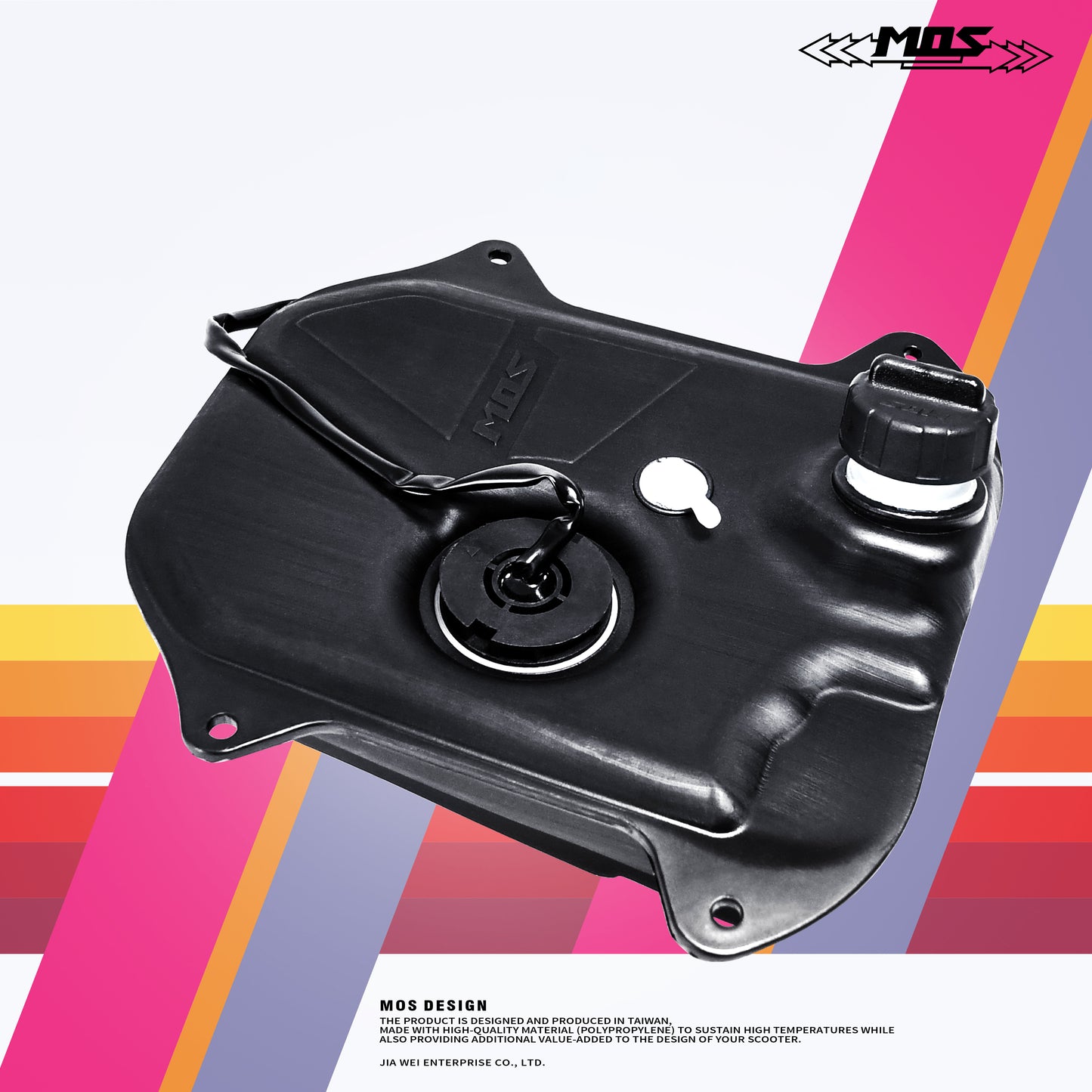 Upgraded PP Fuel Tank for Honda Dio AF-18 First Gen 2-Stroke