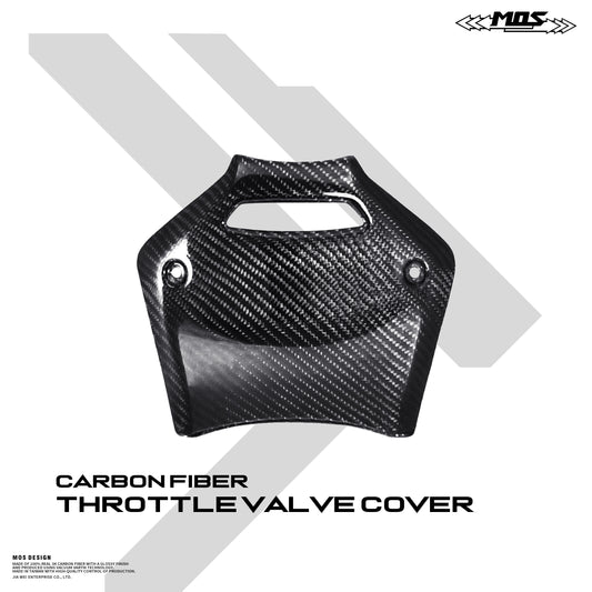 MOS Carbon Fiber Throttle Valve Cover for Yamaha TMAX 560 2022-2025