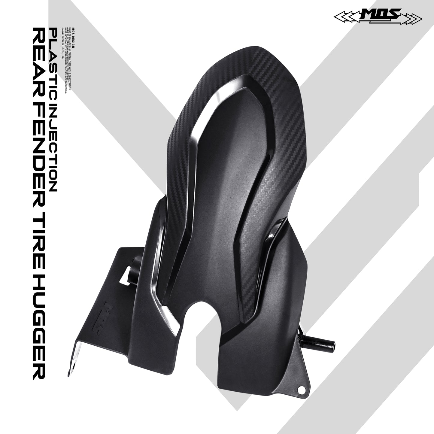 MOS Rear Fender Tire Hugger for Yamaha TMAX 530 560 2017-2024