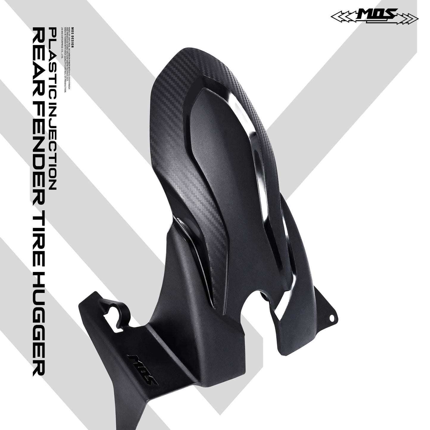 MOS Rear Fender Tire Hugger for Yamaha TMAX 530 560 2017-2024