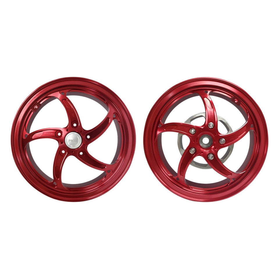 Forged Aluminum Alloy Wheel SPRINT for Vespa Sprint 150 (with Rear Drum Brake Version) 2018-2025