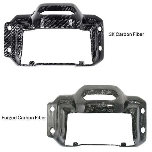 Carbon Fiber Speedometer Lower Cover for Yamaha Zuma 125 2022-2026