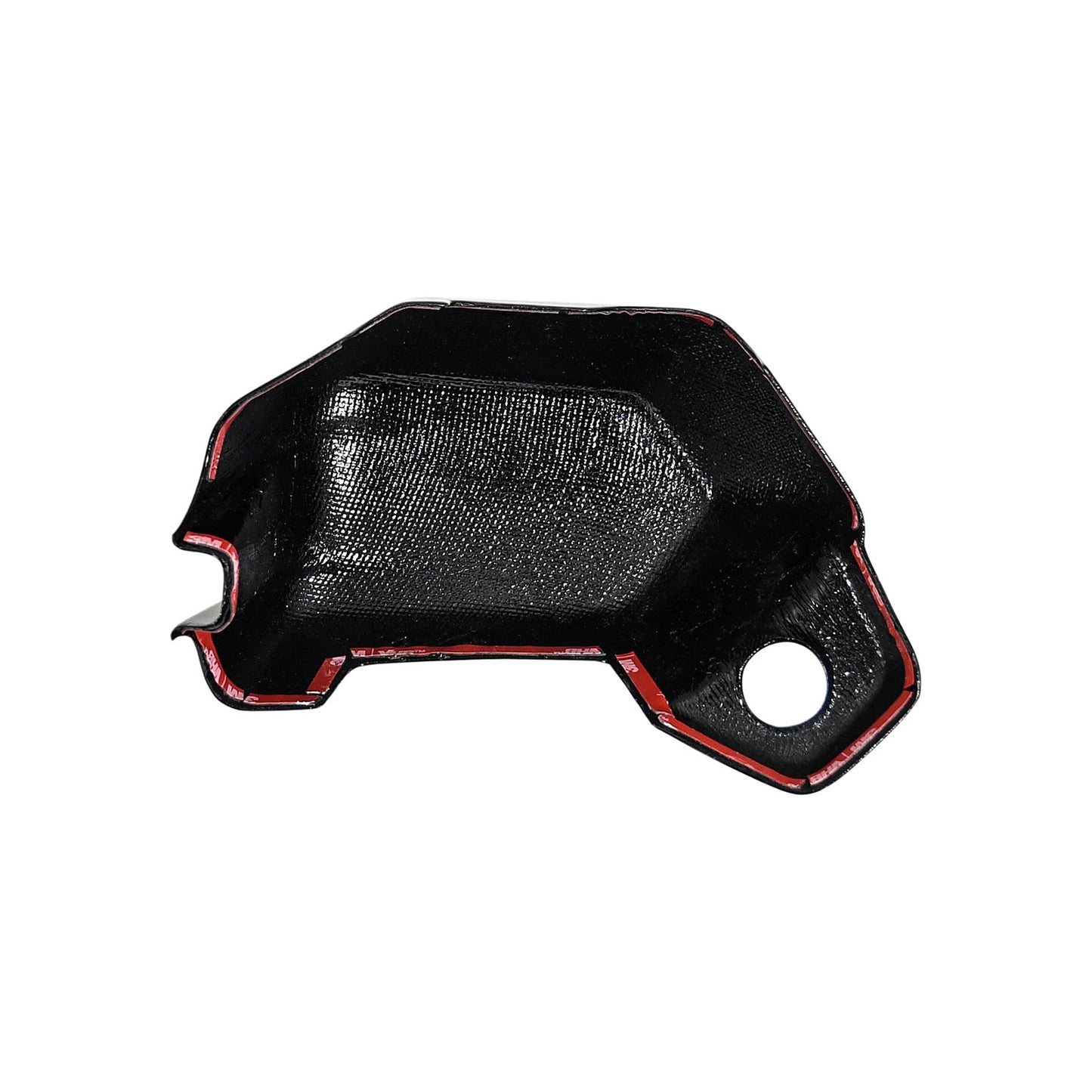 Carbon Fiber Lower Bracket Lock Cover for Yamaha TMAX 560 2022-2025